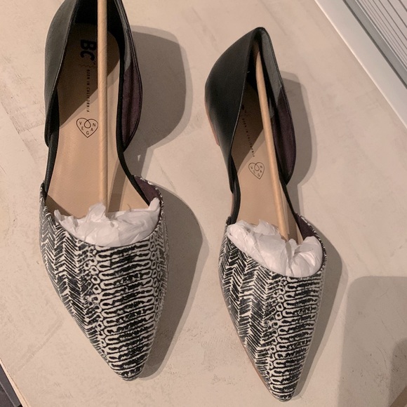 New In Box BC Vegan Leather “Society” Ballet Flats - Picture 2 of 7